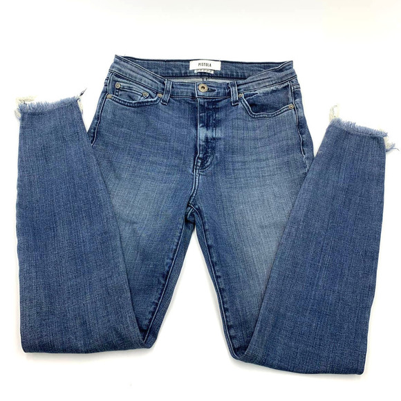 Pistola Ankle Frayed Skinny Jeans Size 27 - Picture 6 of 14